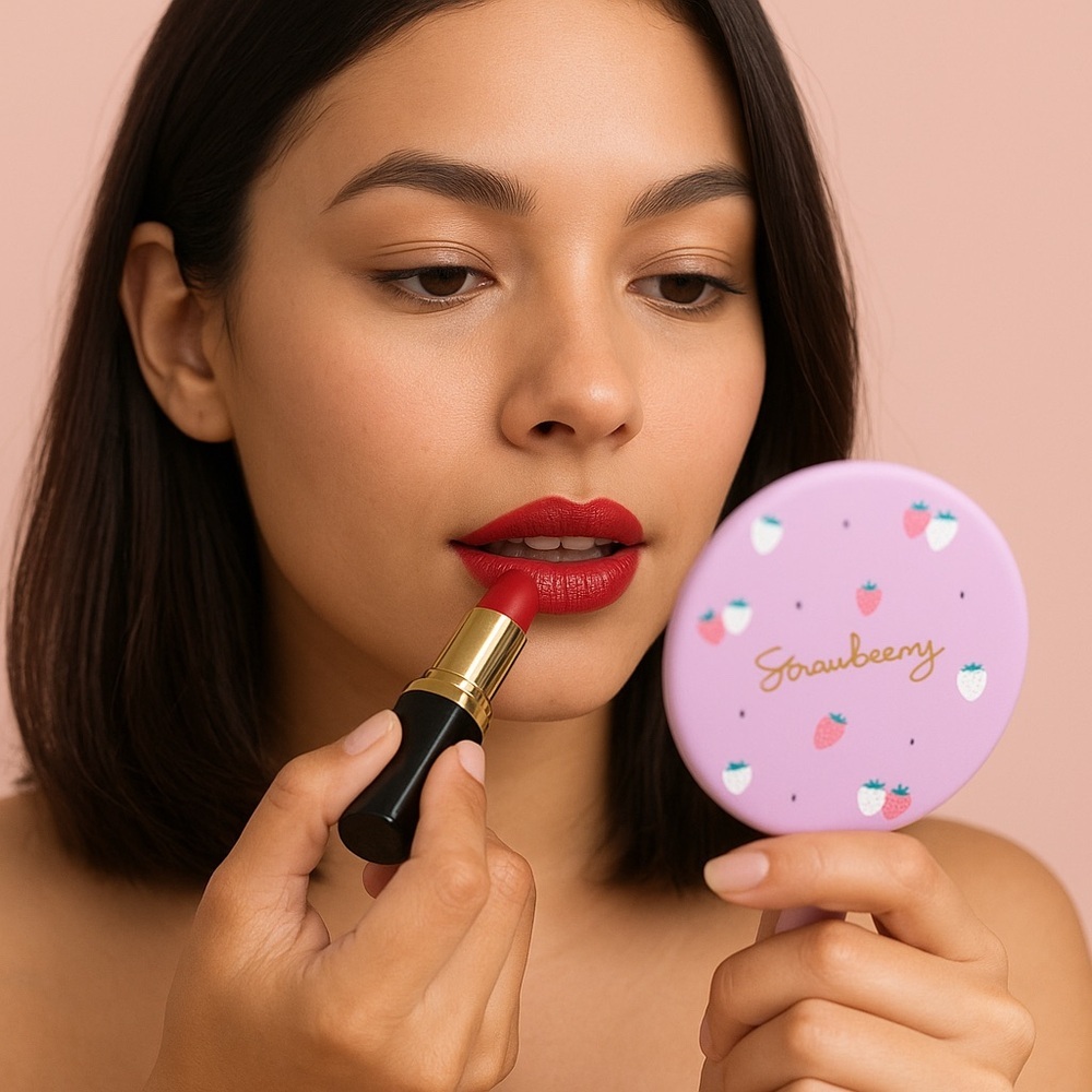 5 Mini Compact Round Mirror